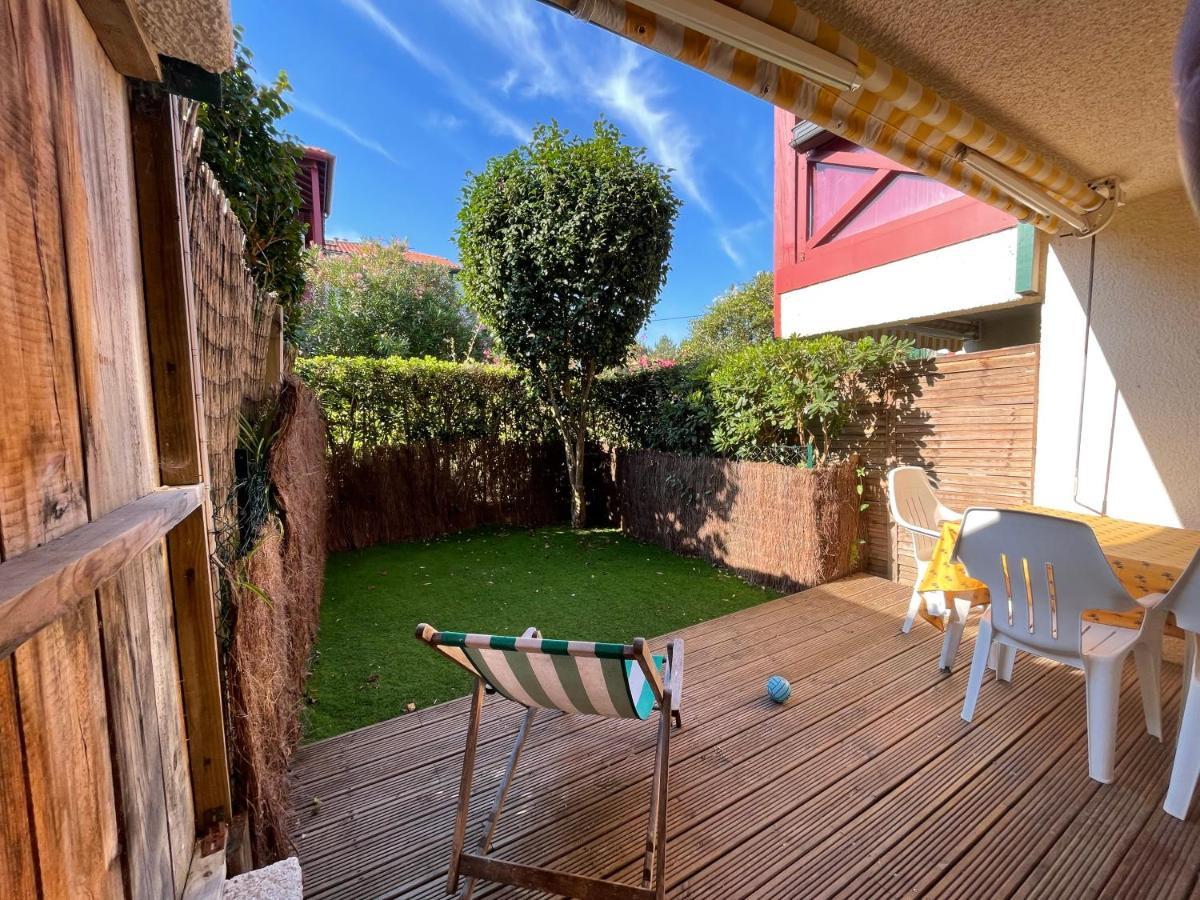 Splendide Appartement De Charme Avec Patio, Parking Et Plage A 3 Minutes Biarritz Kültér fotó